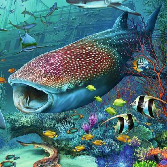 New sealed Ravensburger-3x49 Piece Puzzle Ocean Life (3 different puzzles ) - Picture 9 of 16